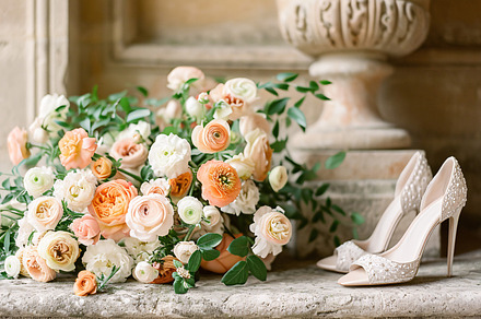 bridal bouquet and shoes, a Person Photo by OlgaPilnik