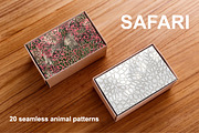 Safari Set. Seamless Animal Prints, a Pattern Graphic by Svetlana Kononova (Thumbnail 7 of 9)
