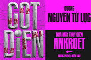Cotdien In Dalat - Retro Viet Sans, a Sans Serif Font by One Pillar Studio (Thumbnail 9 of 10)
