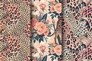 Seamless pattern. Animal and floral, a Pattern Graphic by Designs by Helen Trupak (Thumbnail 1 of 8)