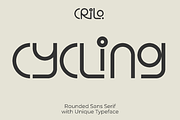 Crilo - Playful Logo Sans, a Sans Serif Font by Pandeka Studio (Thumbnail 9 of 11)