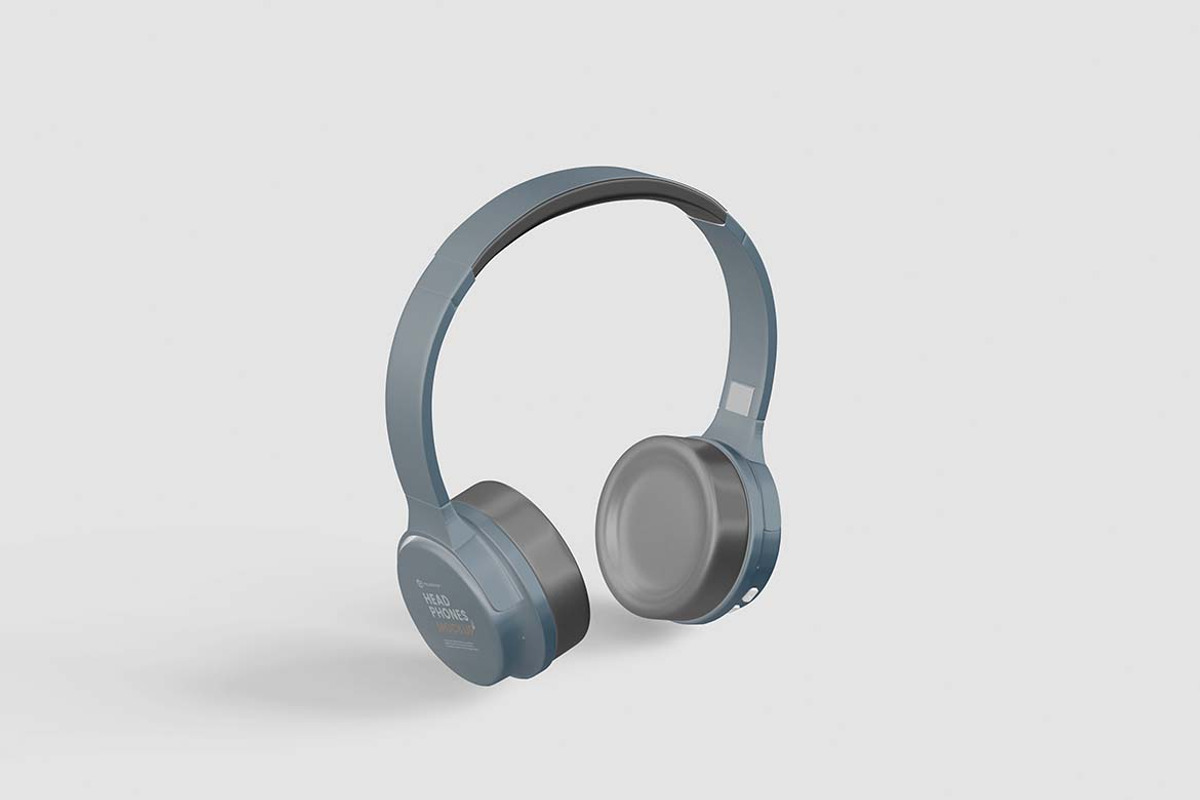 Headphones Mockup, a Wearable Device Mockup by tiyasprabawa (Photo 5 of 5)