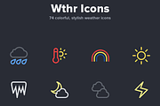 Wthr Icons, an Outline Icon by Timothy Miller (Thumbnail 1 of 3)