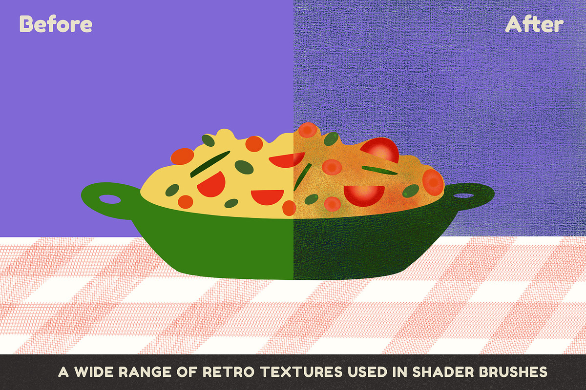 Yummy Shaders for Procreate, a Brush Add-On by Biso Studio (Photo 4 of 8)