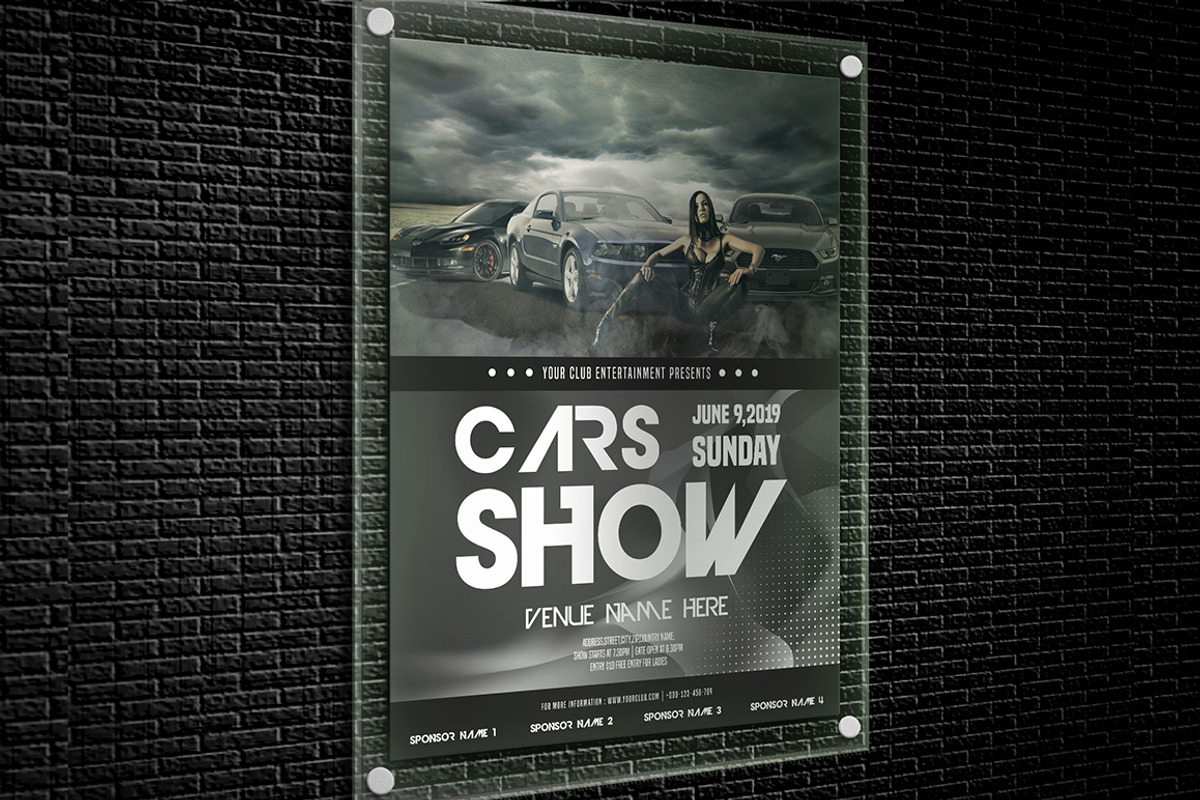 Car Show Flyer, a Flyer Template by Rimana_Templatehive (Photo 4 of 4)