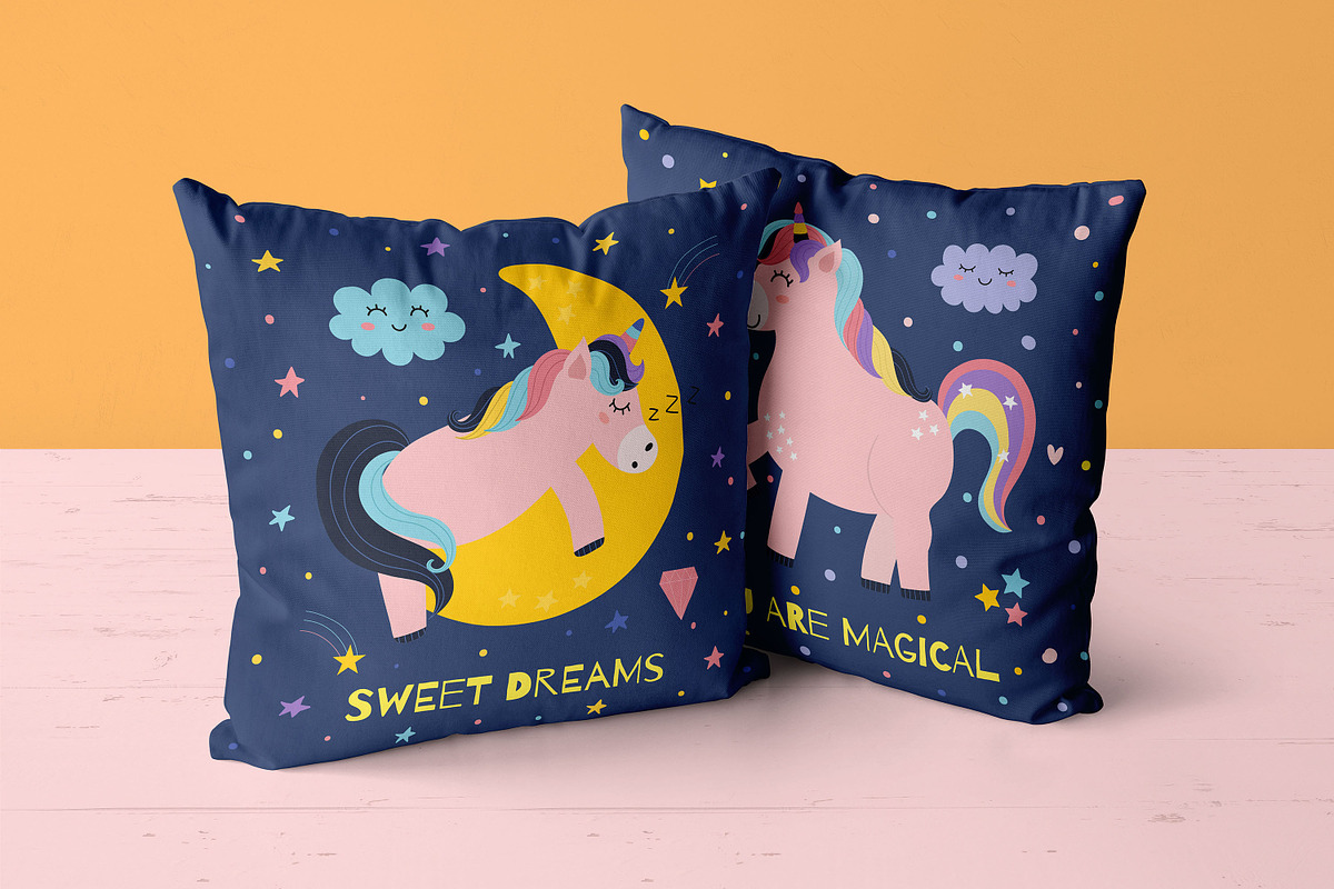 Unicorns Clipart Collection, an Animal Illustration by Gulnara Sabirova (Photo 20 of 20)