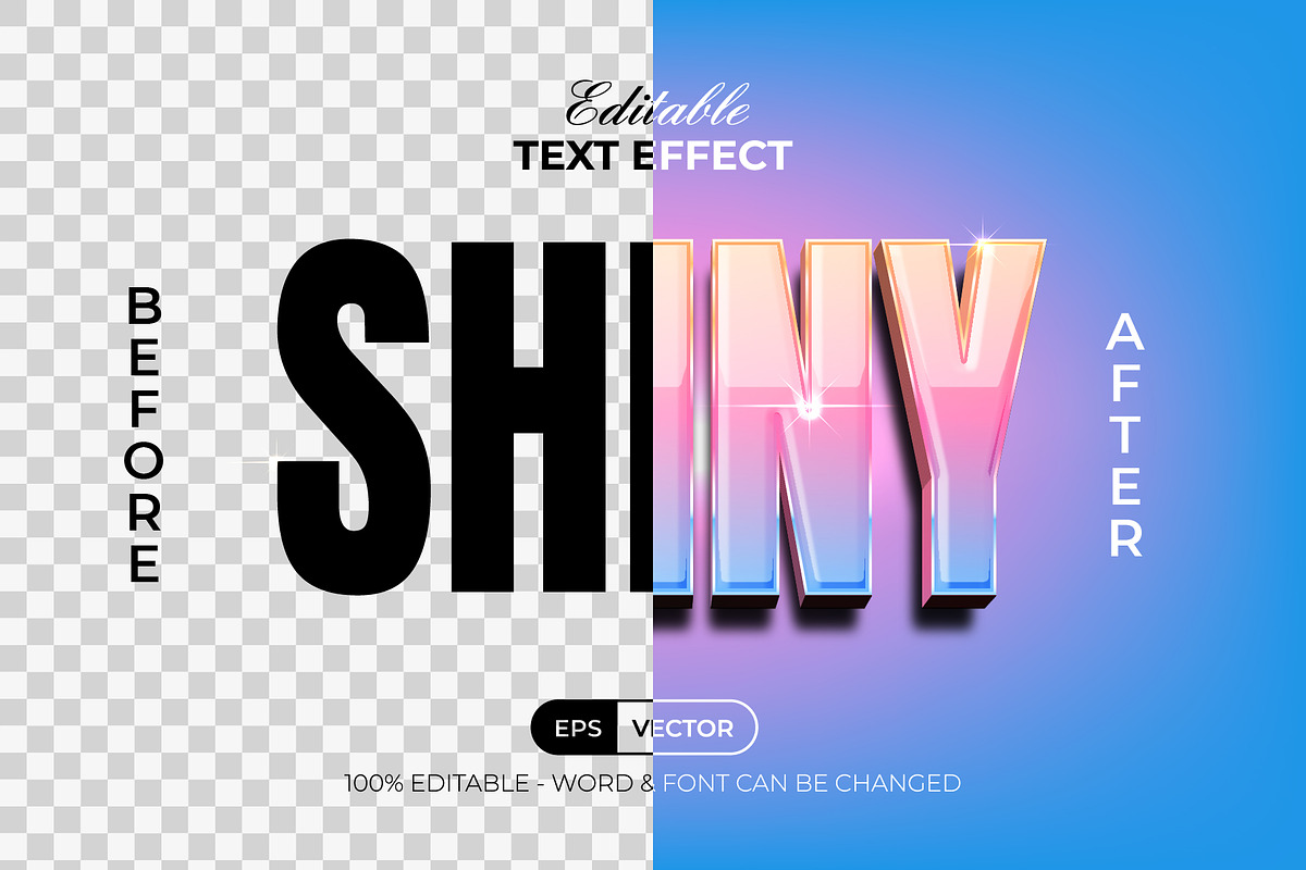 3D Text Effect Gradient Shiny Style, a Layer Style Add-On by Mockmenot (Photo 2 of 2)