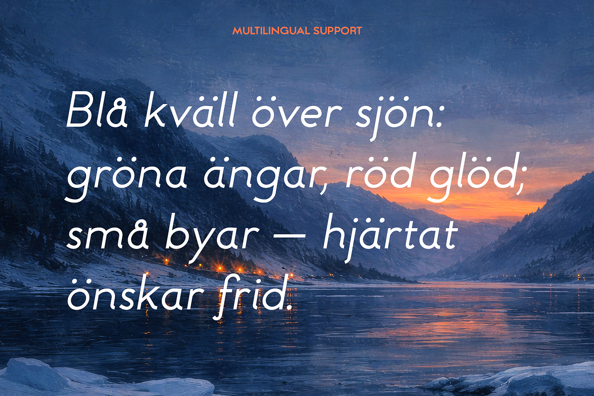 Qasel Sans — A Humanist Sans Serif, a Sans Serif Font by Elyas Beria Studio (Photo 8 of 11)