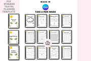 Canva Summer Travel Digital Planner, a Stationery Template by DigitalbossCreations (Thumbnail 6 of 10)