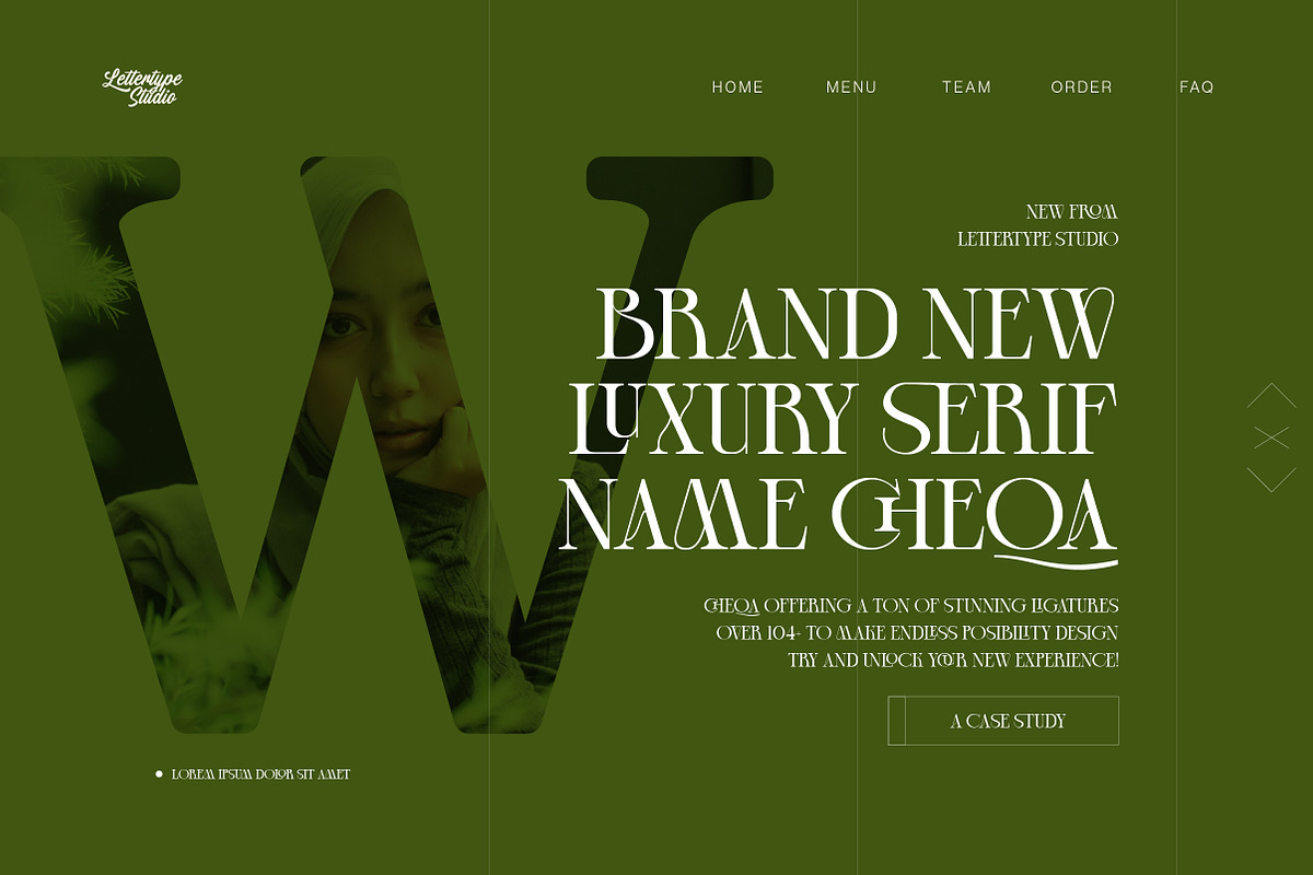 Cheqa a Luxury & Elegant Serif, a Serif Font by Lettertype Studio (Photo 5 of 15)