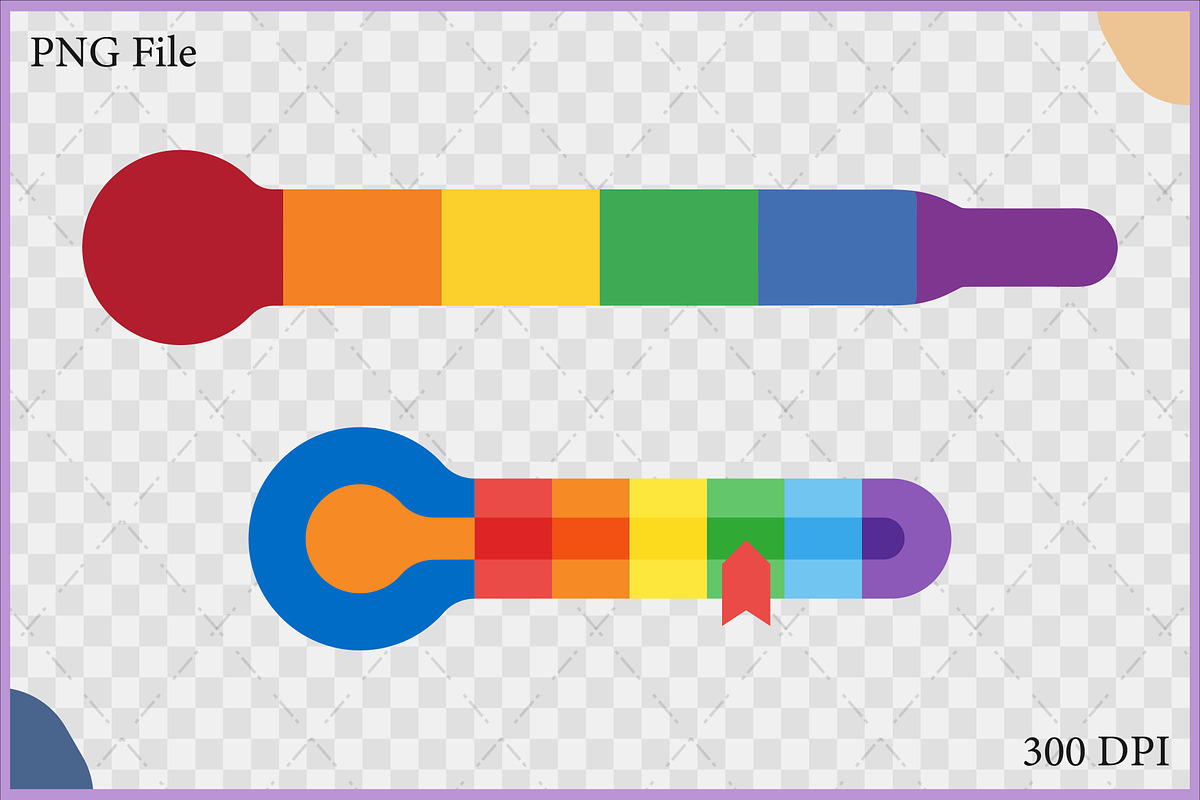 Rainbow Fundraising Thermometer SVG, a Healthcare Illustration by Gfx Expert Team (Photo 2 of 3)