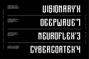 VB Exunite - Futuristic Font, a Serif Font by VALIANTBROTHA (Thumbnail 5 of 9)