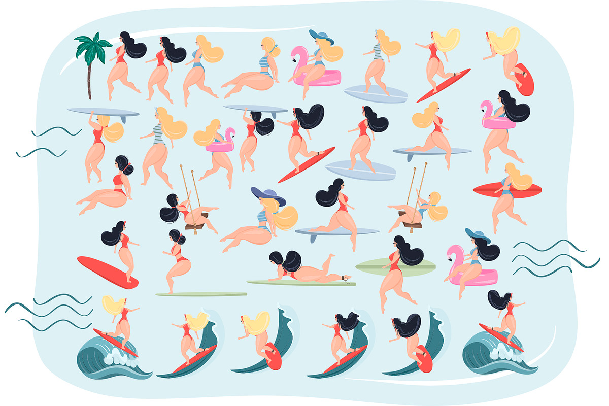 Take me to the ocean. Graphic set, a Decorative Illustration by CallMeStasia (Photo 12 of 12)