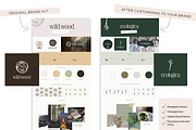 Earthy Eco Nature Brand Logo Kit, a Branding & Logo Template by CreativeWilderness (Thumbnail 11 of 19)