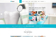 Dental - Dentist WordPress Theme, a WordPress Template by ThemesRain (Thumbnail 2 of 3)