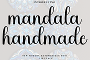 Mandala Handmade, a Handwritten Font by InermediaSTUDIO (Thumbnail 1 of 8)