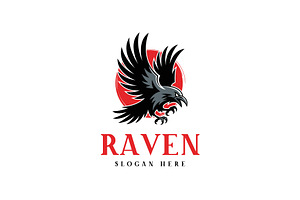 Raven Logo, a Branding & Logo Template by Pixes