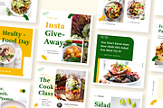 Foodie - Food Instagram Template, a Social Media Template by Designspace (Thumbnail 3 of 8)