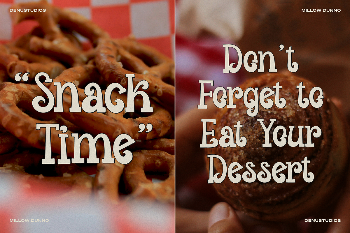 Millow Dunno | Playful Hand Drawn, a Handwritten Font by Denustudios (Photo 8 of 12)