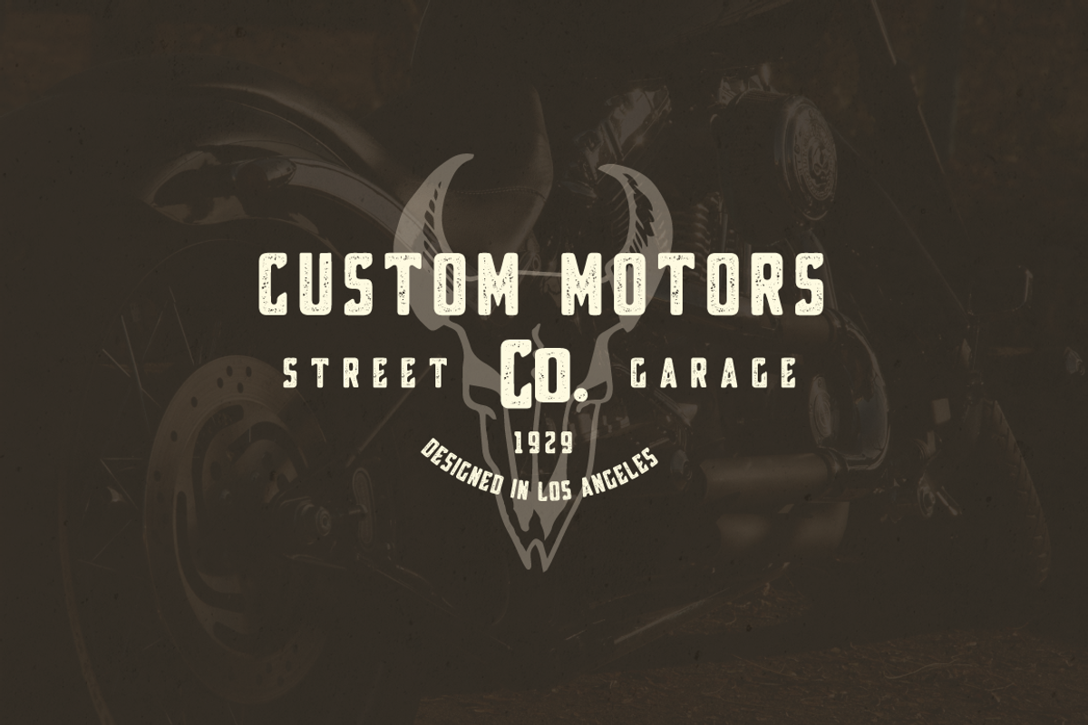 Broscoi - Vintage Font Family preview 6