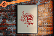 20 Halloween Rose Stamp Brushes, a Brush Add-On by vectstudio (Thumbnail 9 of 10)