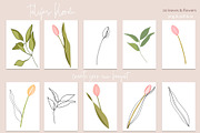 CURVY GIRLS & FLOWERS LINE ART, an Illustration by ArtOLB (Thumbnail 6 of 11)