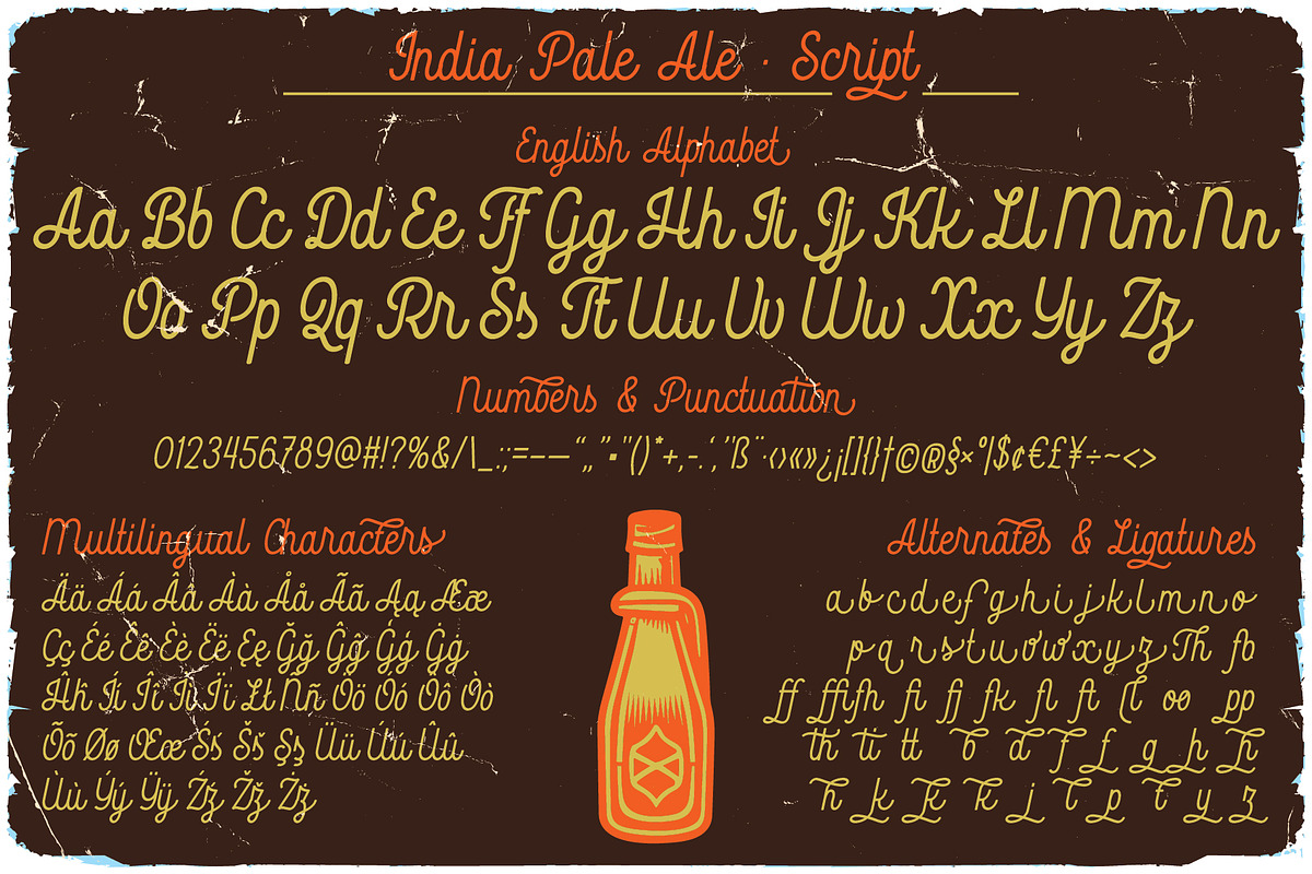 India Pale Ale font DUO, a Blackletter Font by VozzyStock (Photo 4 of 8)