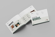 Works | Portfolio Template Landscape, a Brochure Template by Spark_Creative (Thumbnail 2 of 14)