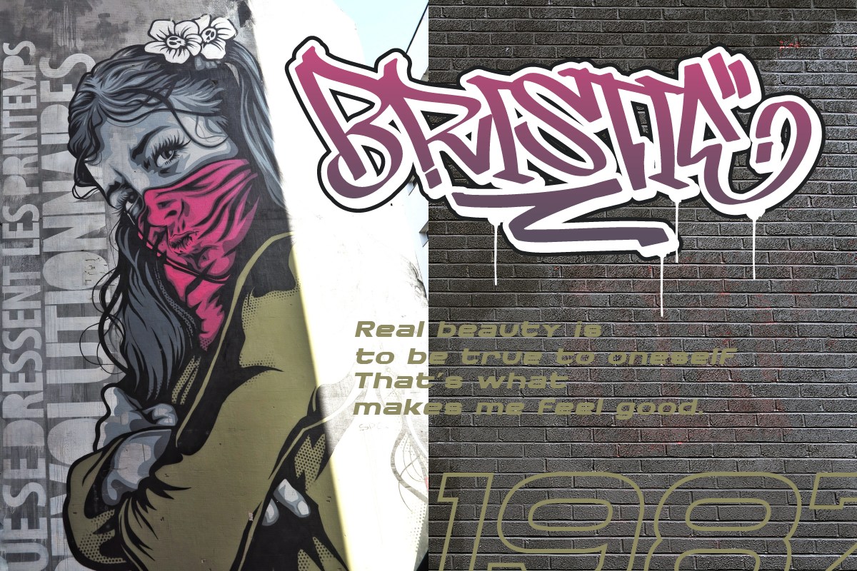 Bastrad Vol.01 Graffiti Font, a Blackletter Font by Ronny Studio (Photo 2 of 12)