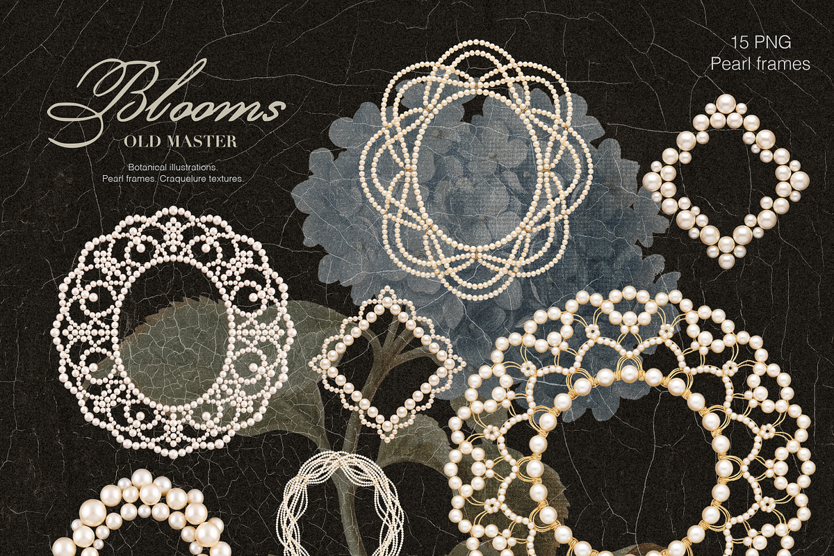 Old Master Blooms. Collage kit, an Object Graphic by Polli Deeva (Photo 7 of 12)
