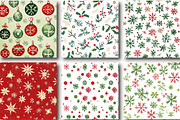 Christmas Patterns Christmas Paper, a Pattern Graphic by DreamCafeArt (Thumbnail 2 of 6)