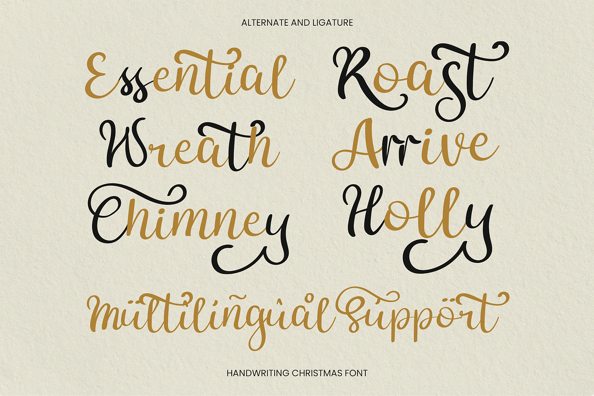 Merry Whimsy - Handwriting Font, a Handwritten Font by Inviline.co (Photo 5 of 15)