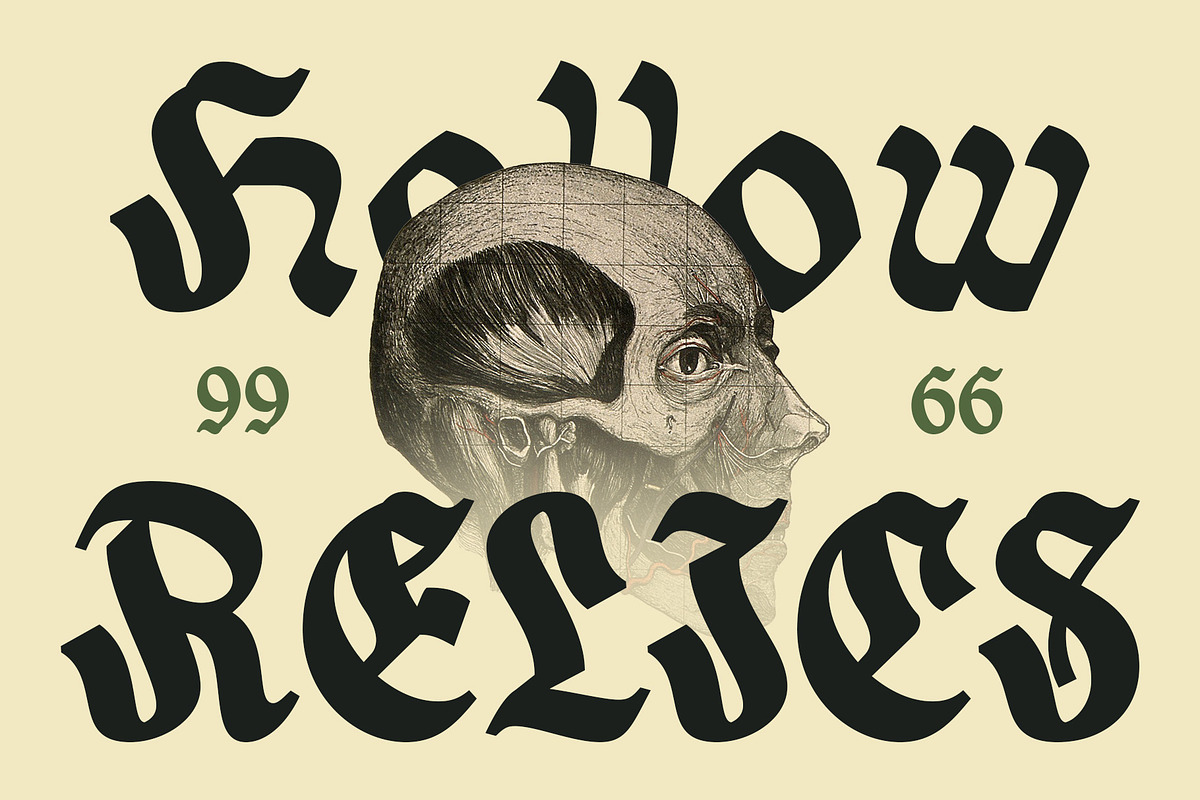 CS Monarch – Blackletter Font, a Sans Serif Font by Craft Supply Co. (Photo 2 of 8)