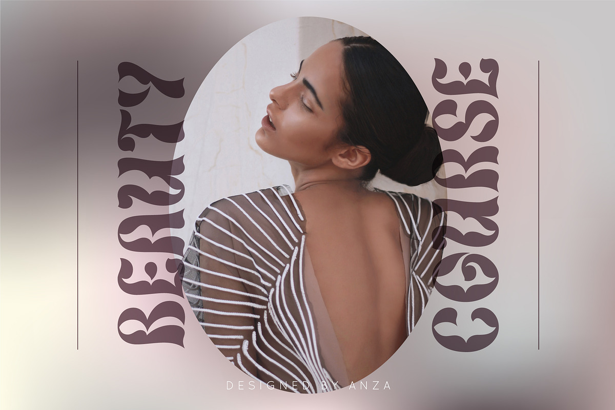 Gradient quirky font, a Font by Anna Zakharchenko (Photo 10 of 18)