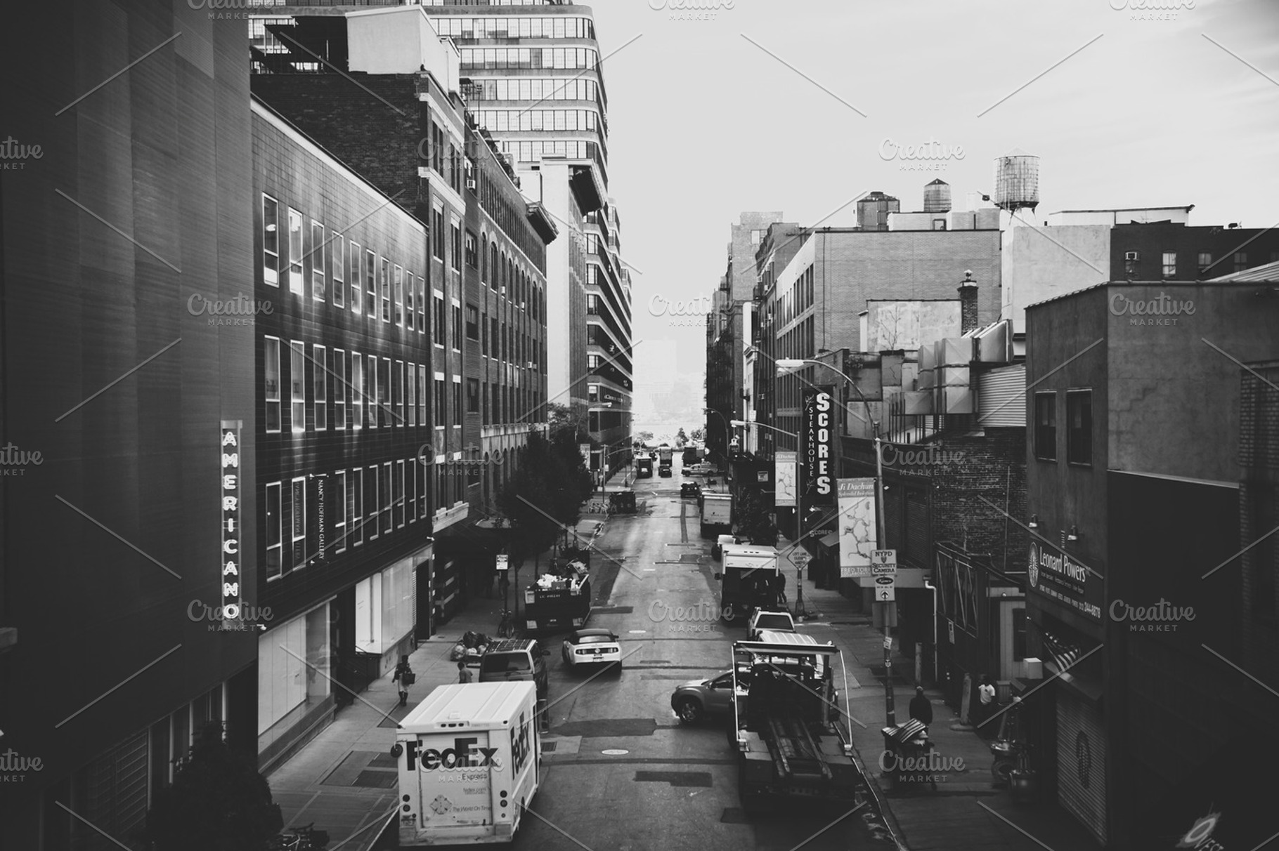 New York Street Stock Photograph