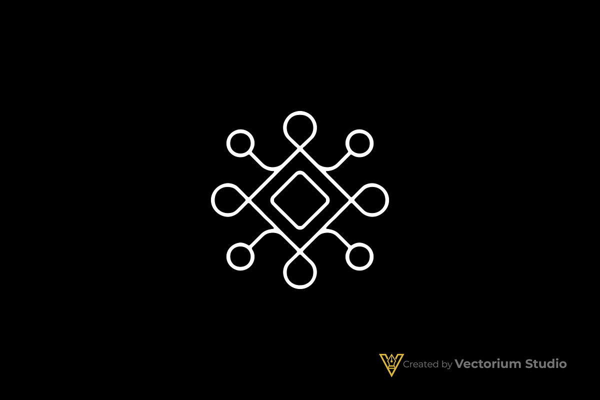 Abstract Diamond Swirl Logo, a Branding & Logo Template by Vectorium Studio (Photo 15 of 16)