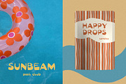 Juniper Lane Retro Font Bubble Sans, a Sans Serif Font by TD fonts (Thumbnail 3 of 11)
