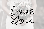 Simple Wedding is a handwritten font, a Script Font by Brown Cupple (Thumbnail 6 of 7)