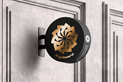 Signboard Round Mock-up, an Advertising Mockup by zippypixelstudio (Thumbnail 7 of 14)