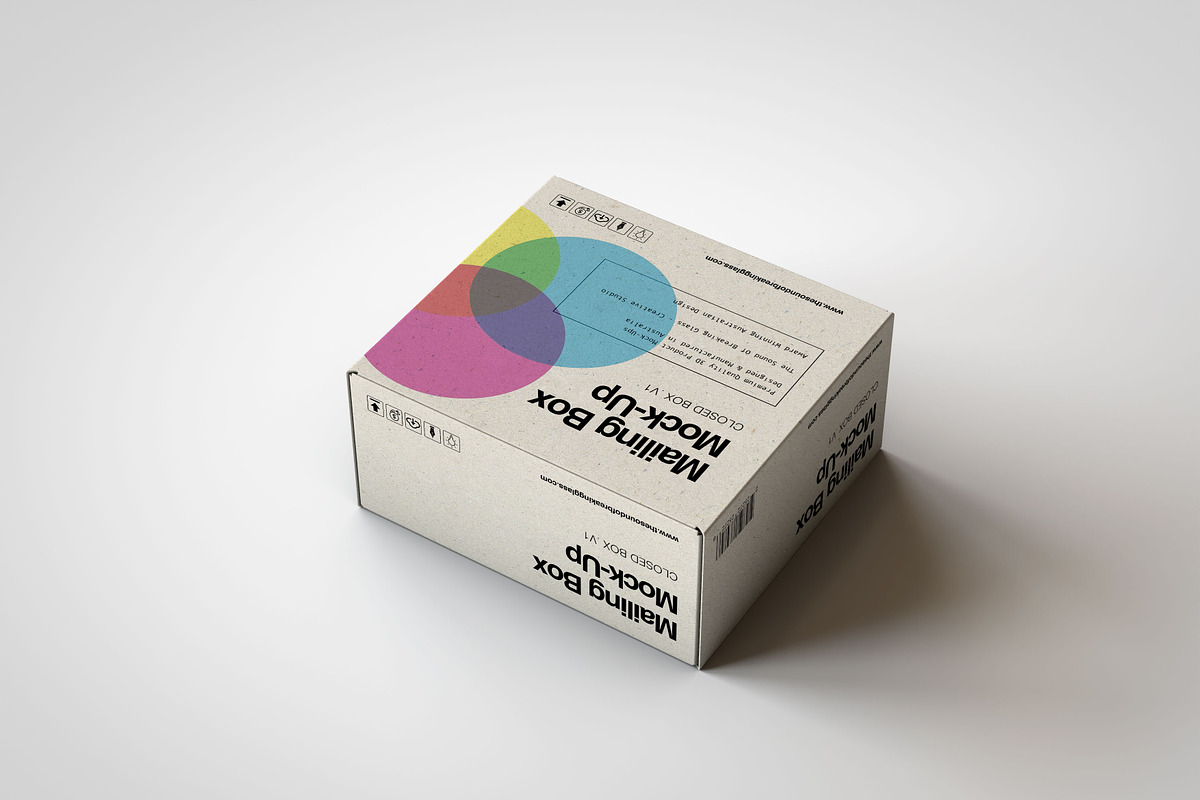 Mailing | Shipping Box-Mock-Up, a Packaging Mockup by TSOBG (Photo 8 of 9)