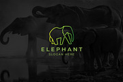 Elephant Logo Minimal Design, a Branding & Logo Template by M9 Design (Thumbnail 6 of 6)
