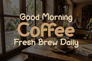 Philosofee – Cute Fun Display Font, a Handwritten Font by Mockmenot (Thumbnail 2 of 6)