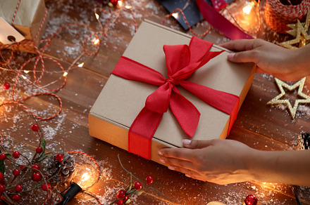 Christmas gift box, a Holiday Photo by Creative Works