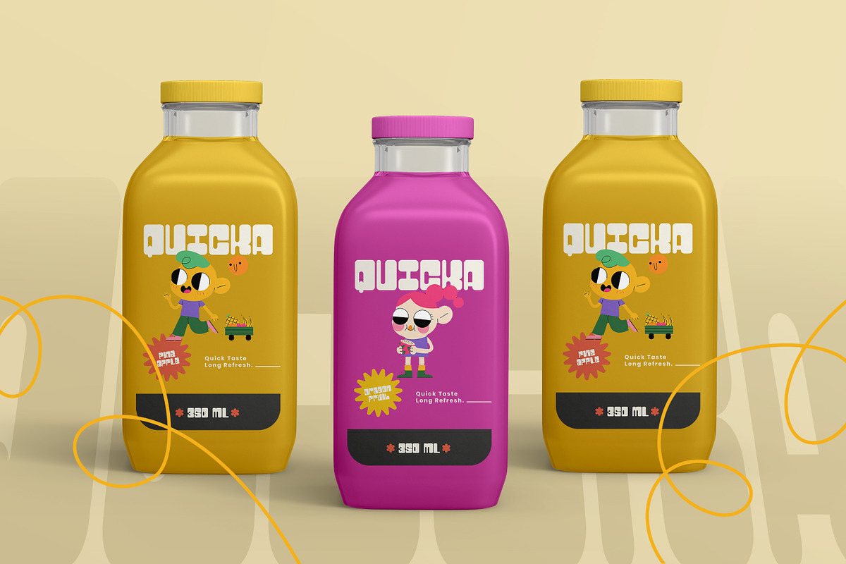 Quicka - Bold Display Sans Font, a Font by Flawless And Co (Photo 3 of 10)