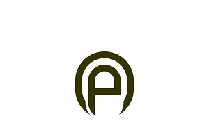 AP PA Logo Design Vector Template