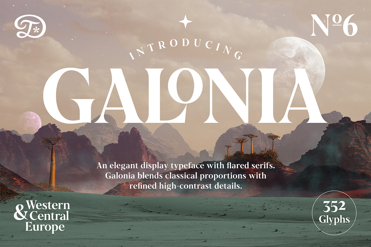 Galonia Type, a Serif Font by Dopestype (Photo 1 of 13)
