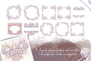 Antique Aesthetic Garden Watercolor, a Decorative Illustration by Shabbypie (Thumbnail 8 of 15)