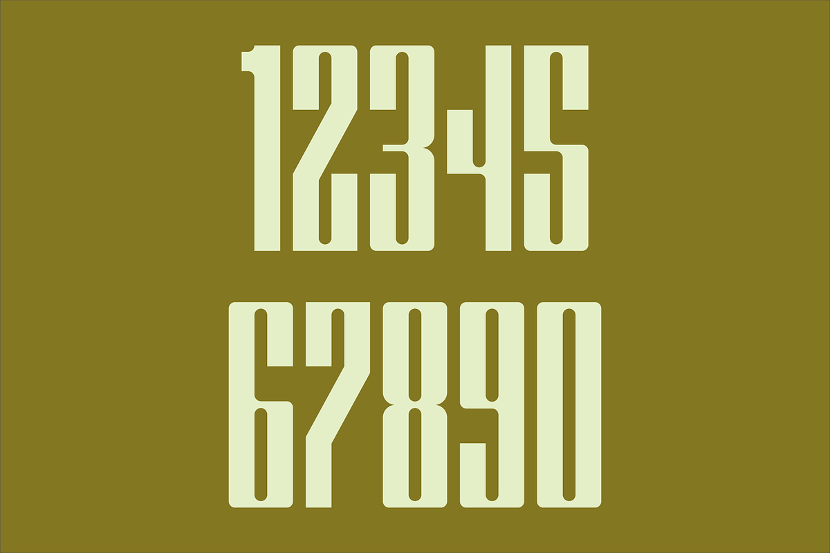 Display Carlos Font, a Sans Serif Font by GG Design (Photo 7 of 10)
