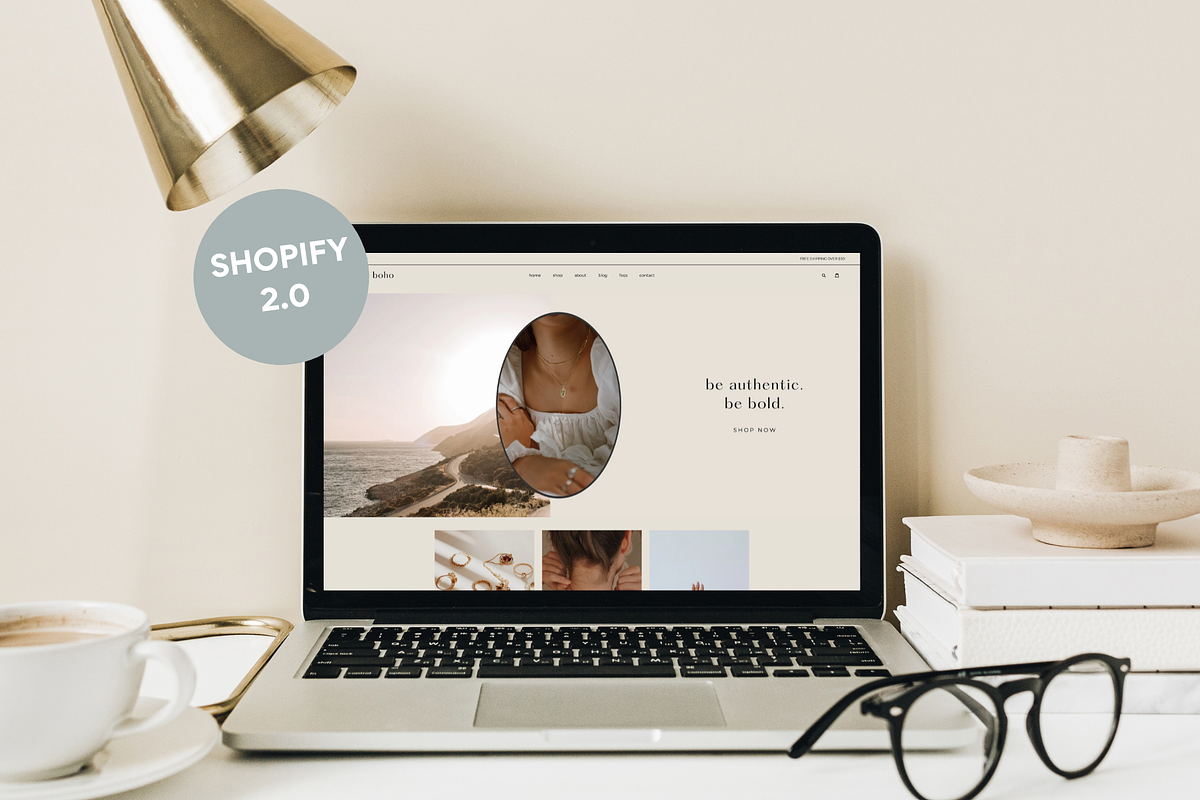Boho Shopify Theme | Beachy Boho, a Templates & Theme by Easy Website Themes (Photo 2 of 8)