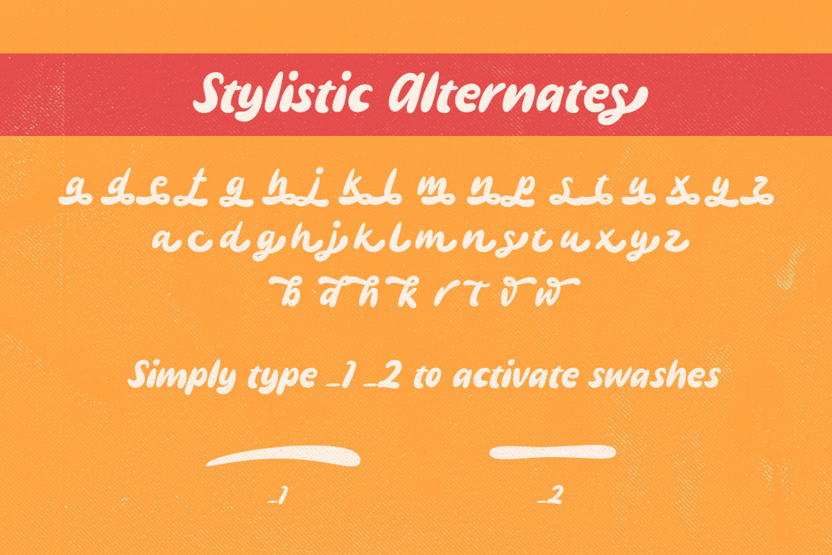 Rumble Born - Bold Display Typeface, a Script Font by Letterhend Studio (Photo 7 of 9)
